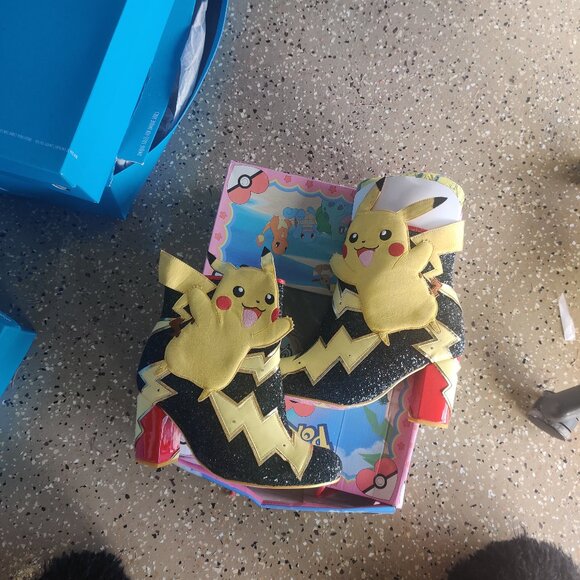 Irregular Choice Pokemon collection light up boots size 45EU (13W 11M) New - Picture 1 of 6